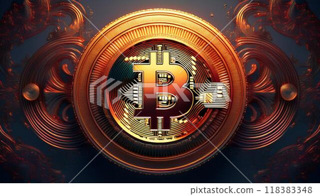 黃金比特幣 118383348