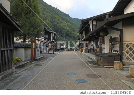 Fukushima-shuku streetscape 118384568