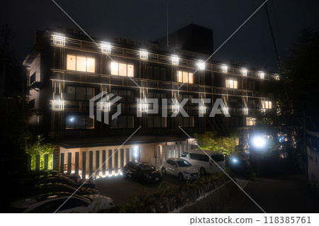 草津溫泉浦草津夜景(地藏地區) 草津溫泉浦草津夜景(地藏地區) 118385761