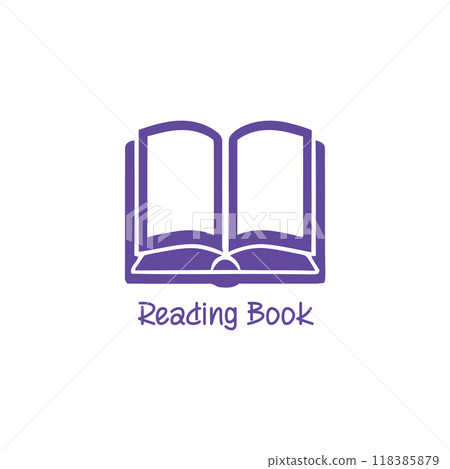 Book icon. Education logo. academy logo icon vector illustration. Education School logo Book icon. Education logo. academy logo icon vector illustration. Education School logo 118385879