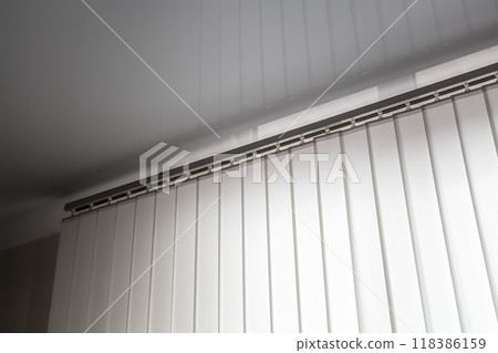 White vertical blinds White vertical blinds 118386159