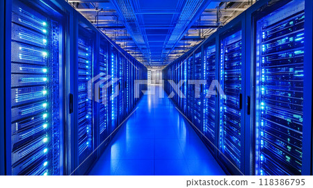 資料中心伺服器機房 118386795