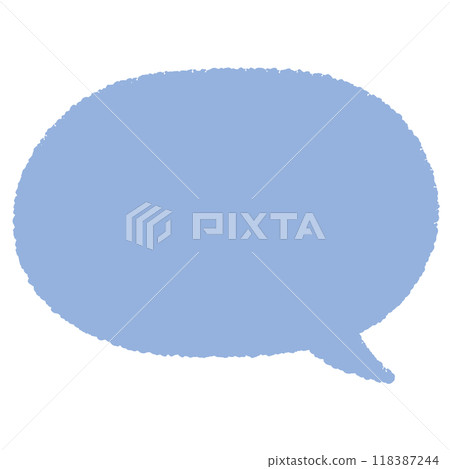 藍色水平氣球 藍色水平氣球 118387244