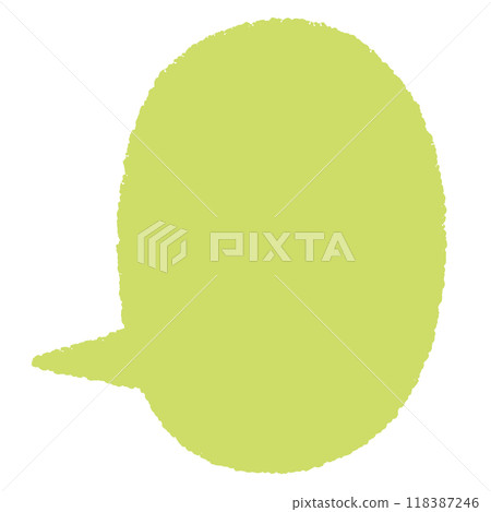 黃綠色直立式氣球 黃綠色直立式氣球 118387246