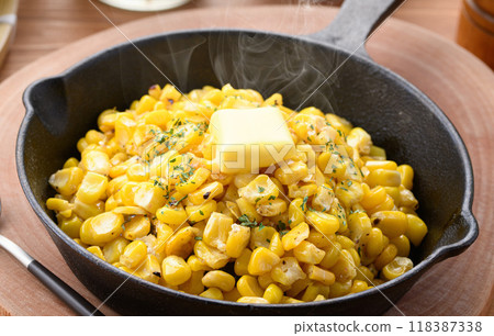 秋味奶油玉米 118387338