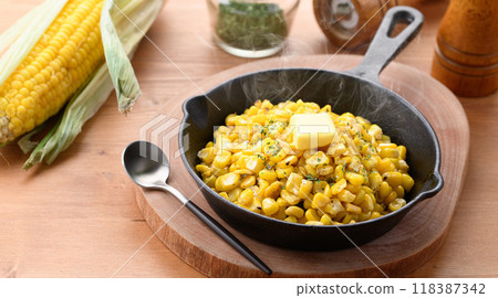 秋味奶油玉米 118387342