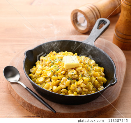 秋味奶油玉米 118387345