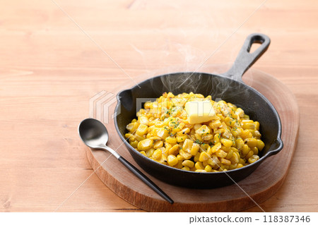 秋味奶油玉米 118387346