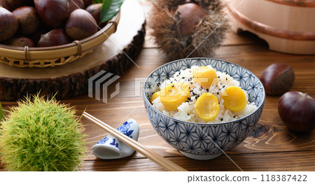 秋味栗飯 118387422