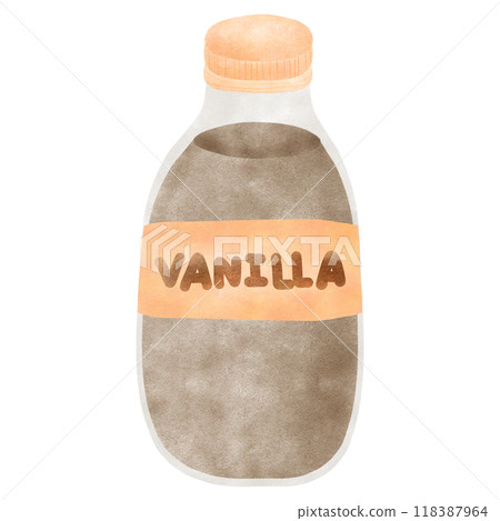 Bottle smell vanilla, transparency illustration png.	 Bottle smell vanilla, transparency illustration png.	 118387964