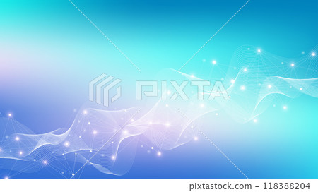 Plexus abstract digital background. Digital network connection banner design template in the global business concept. Big data visualization. Internet technology Plexus abstract digital background. Digital network connection banner design template in the global business concept. Big data visualization. Internet technology 118388204