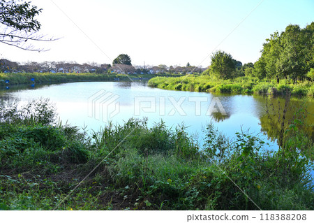 Binnuma River midsummer scenery Binnuma River midsummer scenery 118388208
