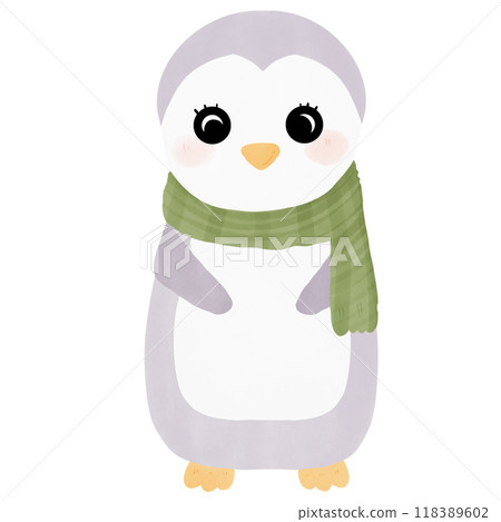 watercolor, christmas, snowman 118389602