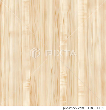 Light brown wood surface with delicate grain pattern maple 118391418