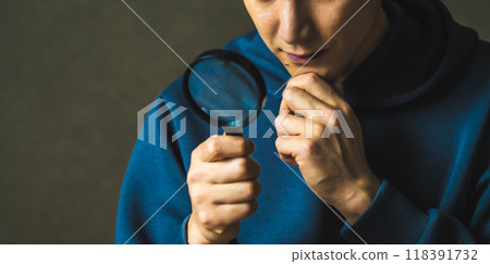 很酷的男性肖像 118391732