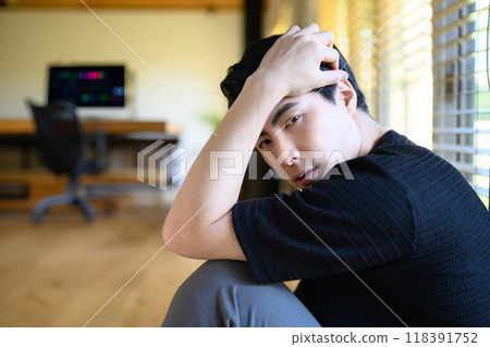 Good looking male portrait Good looking male portrait 118391752