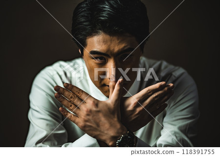 Good looking male portrait Good looking male portrait 118391755