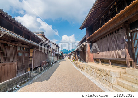 "Sekijuku and Kizaki Townscape" Old Tokaido Road, Mie Prefecture, old townscape "Sekijuku and Kizaki Townscape" Old Tokaido Road, Mie Prefecture, old townscape 118392023