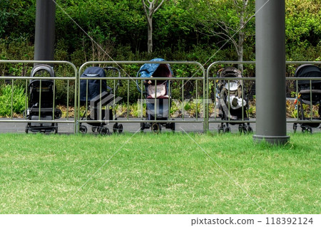 A stroller A stroller 118392124
