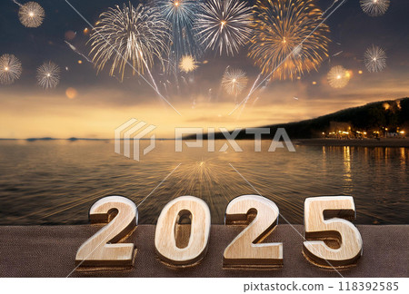 Happy New Year 2025 118392585