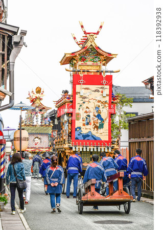 秋季高山祭鳩峰車 118392938