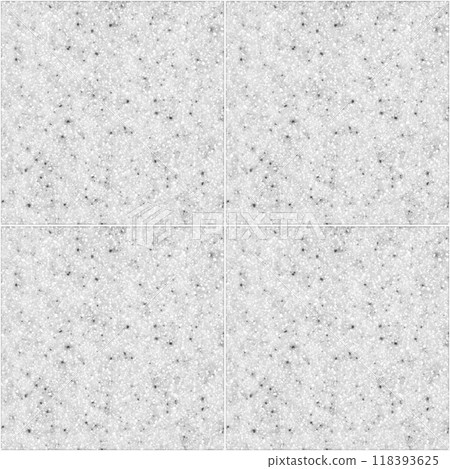 Quartz gray square seamless ceramic mosaic tile and pattern useful as background or texture 118393625