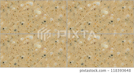 Quartz beige rectangle seamless ceramic mosaic tile and pattern useful as background or texture Quartz beige rectangle seamless ceramic mosaic tile and pattern useful as background or texture 118393648