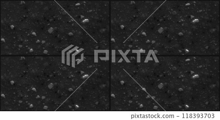 Quartz black white rectangle seamless ceramic mosaic tile and pattern useful as background or texture Quartz black white rectangle seamless ceramic mosaic tile and pattern useful as background or texture 118393703