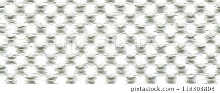 White and grey corrugated cardboard detail, cardboard paper texture as background 118393803