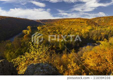 Nine Mills Viewpoint near Hnanice, NP Podyji, Southern Moravia, Czech Republic Nine Mills Viewpoint near Hnanice, NP Podyji, Southern Moravia, Czech Republic 118394108