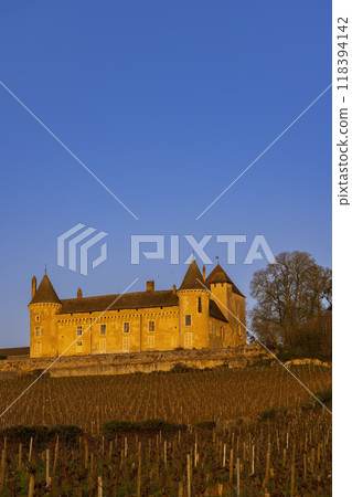 Chateau de Rully castle, Saone-et-Loire departement, Burgundy, France Chateau de Rully castle, Saone-et-Loire departement, Burgundy, France 118394142