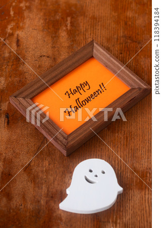 Halloween - Cute ghosts and the title Happy Halloween!! 118394184