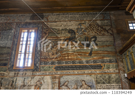 Roman catholic church of Saint-Francis of Assisi, UNESCO site, Hervartov near Bardejov, Slovakia 118394249