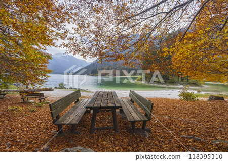 Lago de Predil, Province of Udine, Italy Lago de Predil, Province of Udine, Italy 118395310