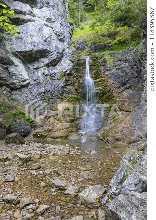 Raztocky waterfall, Kvacianska valley, Chocske vrchy, Slovakia Raztocky waterfall, Kvacianska valley, Chocske vrchy, Slovakia 118395367