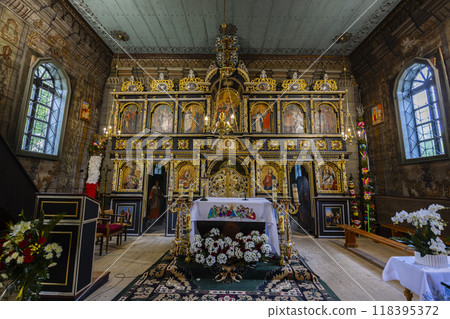 St. Michael Archangel's gothic wooden church, Brunary, Lesser Poland Voivodeship, Poland St. Michael Archangel's gothic wooden church, Brunary, Lesser Poland Voivodeship, Poland 118395372