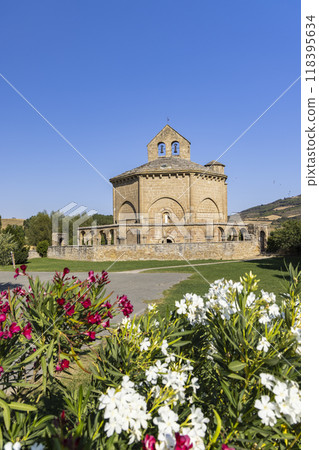 Church of Saint Mary of Eunate (Iglesia de Santa Maria de Eunate), Muruzabal, Navarre, Spain Church of Saint Mary of Eunate (Iglesia de Santa Maria de Eunate), Muruzabal, Navarre, Spain 118395634