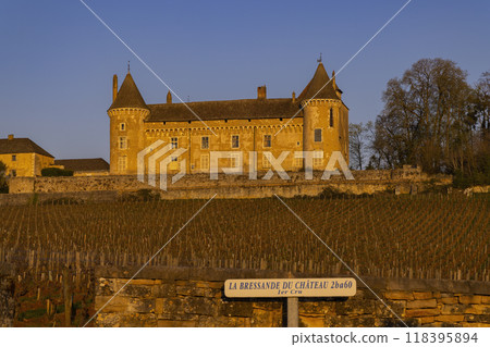 Chateau de Rully castle, Saone-et-Loire departement, Burgundy, France 118395894