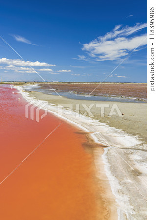 Salin de Giraud in Camargue region, Provence, France Salin de Giraud in Camargue region, Provence, France 118395986