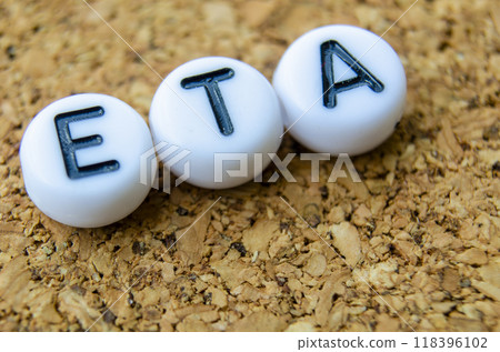 ETA stands for Estimated Time of Arrival, a travel related concept. 118396102