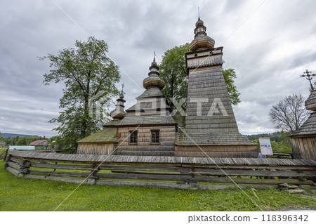 Saint Paraskevi church, UNESCO site, Kwiaton, Lesser Poland Voivodeship, Poland 118396342