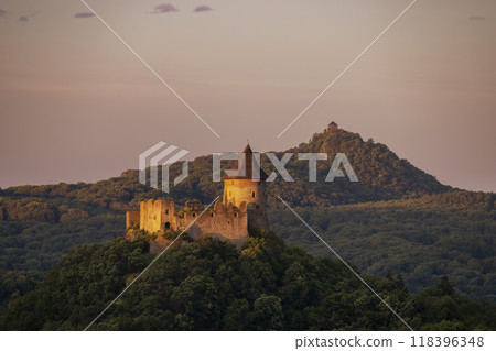 Somoska castle on Slovakia Hungarian border Somoska castle on Slovakia Hungarian border 118396348