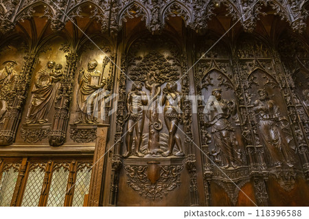 Auch Cathedral (Cathedrale Sainte-Marie d Auch), UNESCO site, Midi-Pyrenees, France 118396588
