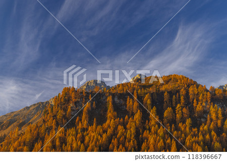 Landscape near Sella di Razzo and Sella di Rioda pass, Carnic Alps, Friuli-Venezia Giulia, Italy Landscape near Sella di Razzo and Sella di Rioda pass, Carnic Alps, Friuli-Venezia Giulia, Italy 118396667