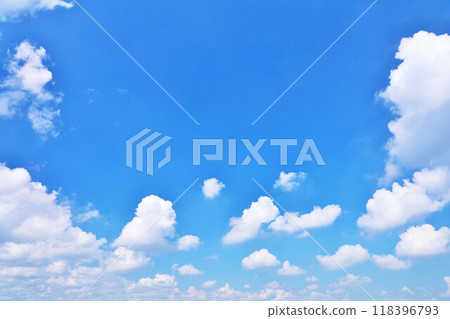 Summer blue sky and clouds Summer blue sky and clouds 118396793