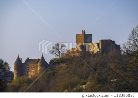 Brancion castle (Chateau de Brancion), Martailly-les-Brancion, Burgundy, France 118396855