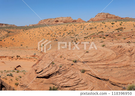Around the exit of Upper Antelope Canyon 118396950