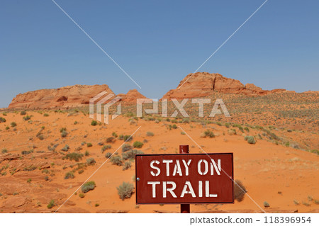 上羚羊峽谷出口週邊 上羚羊峽谷出口週邊警告 118396954