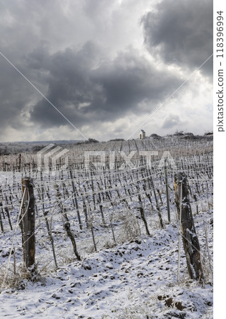 Calvary near Hnanice, Znojmo region, Southern Moravia, Czech Republic 118396994