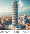 比薩斜塔現實例證 118397223